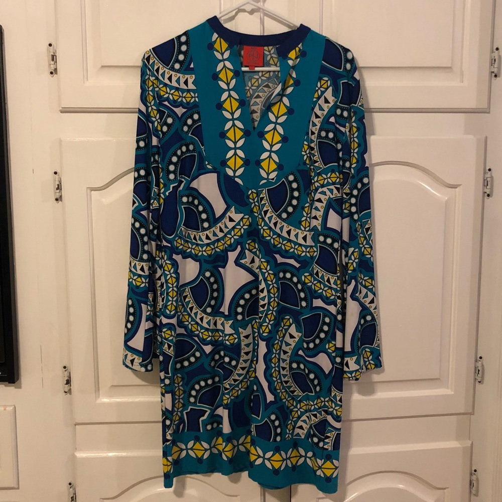 Stretchy Geometric Dress